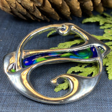 Load image into Gallery viewer, Celtic Knot Brooch, Celtic Jewelry, Irish Jewelry, Scotland Brooch, Celtic Brooch, Anniversary Gift, Celtic Knot Pin, Ireland Gift, Art Deco
