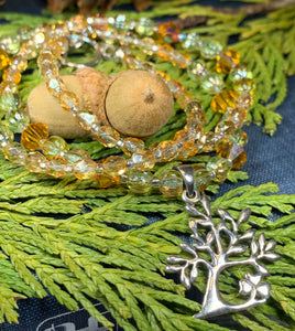 Tree of Life Necklace, Family Jewelry, Celtic Jewelry, Shamrock Jewelry, Irish Jewelry, Sister Gift, Girlfriend Gift, Mom Gift, Wife Gift