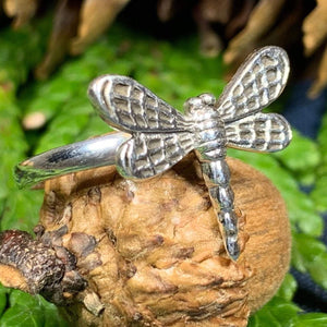 Dragonfly Ring, Celtic Jewelry, Nature Ring, Outlander Jewelry, Girlfriend Gift, Anniversary Gift, Friendship Gift, Mom Gift, Sister Gift