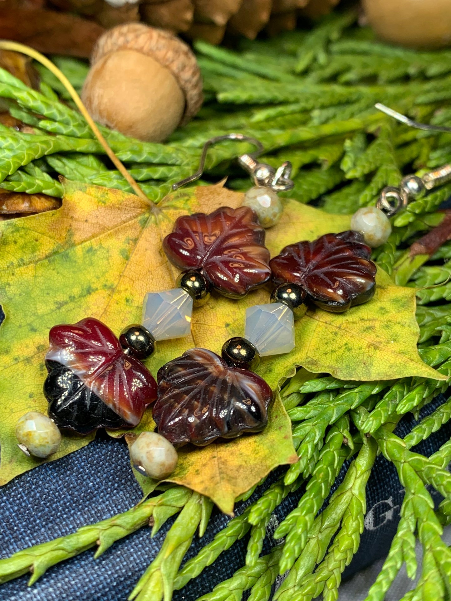 Celtic Autumn Earrings — view 7