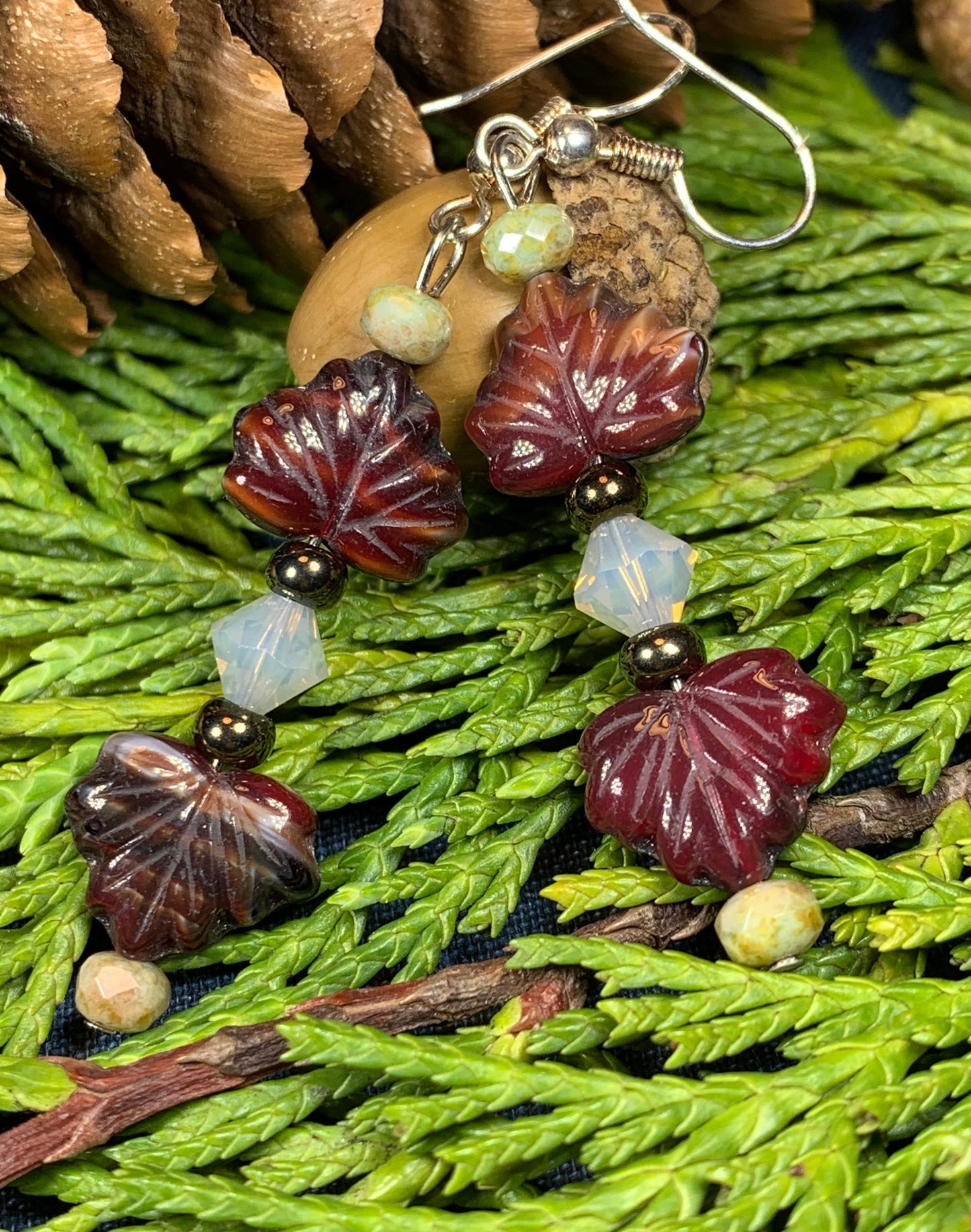 Celtic Autumn Earrings — view 5