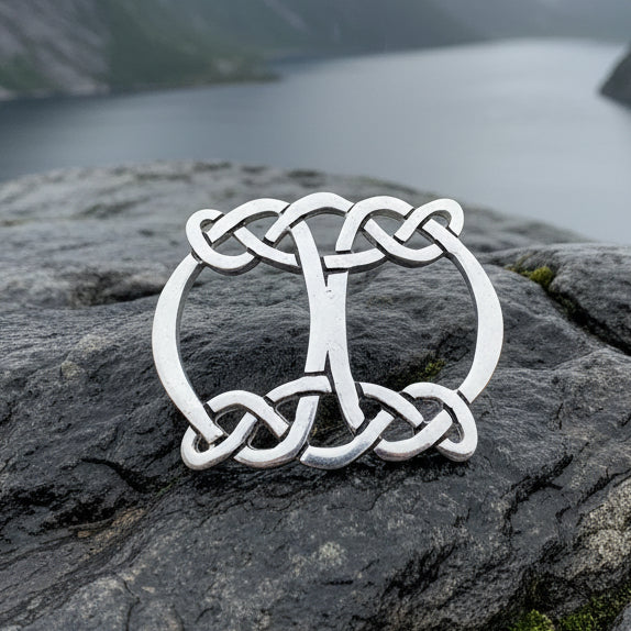 Celtic Knot Scarf Ring, Scotland Jewelry, Irish Scarf Slide, Ireland Jewelry, Celtic Jewelry, Mom Gift, Wife Gift, Sister Gift, Friend Gift