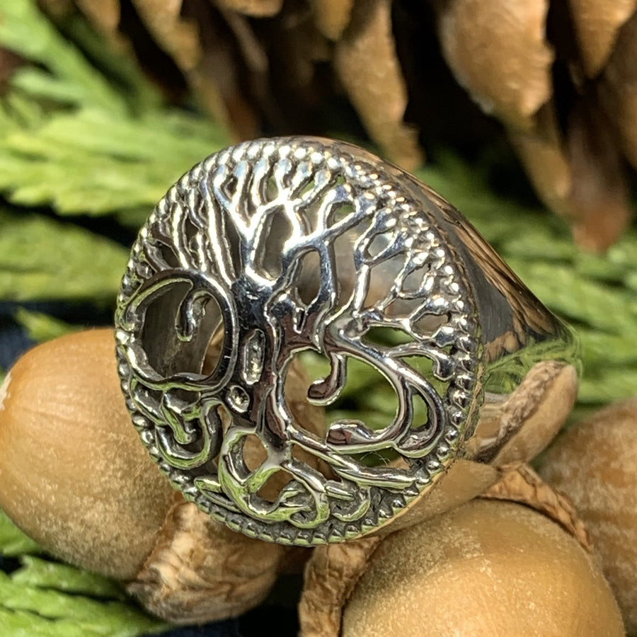 Tree of Life Ring, Celtic Jewelry, Irish Jewelry, Norse Jewelry, Irish Gift, Tree Ring, Anniversary Gift, Bridal Jewelry, Sweet 16 Gift