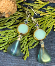 Load image into Gallery viewer, Fairy Pools Earrings, Celtic Jewelry, Crystal Jewelry, Wiccan Jewelry, Mom Gift, Sister Gift, Aunt Gift, Teacher Gift, Girlfriend Gift

