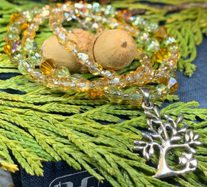 Tree of Life Necklace, Family Jewelry, Celtic Jewelry, Shamrock Jewelry, Irish Jewelry, Sister Gift, Girlfriend Gift, Mom Gift, Wife Gift