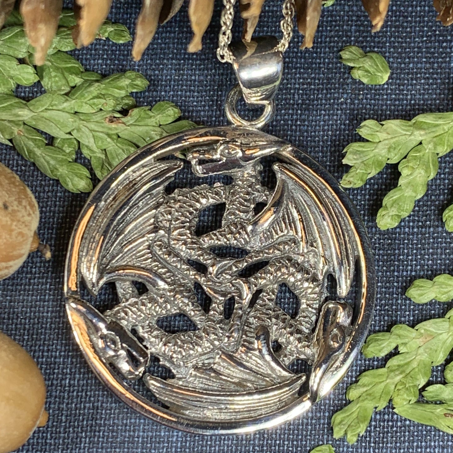 Aragon Dragon Necklace — view 7