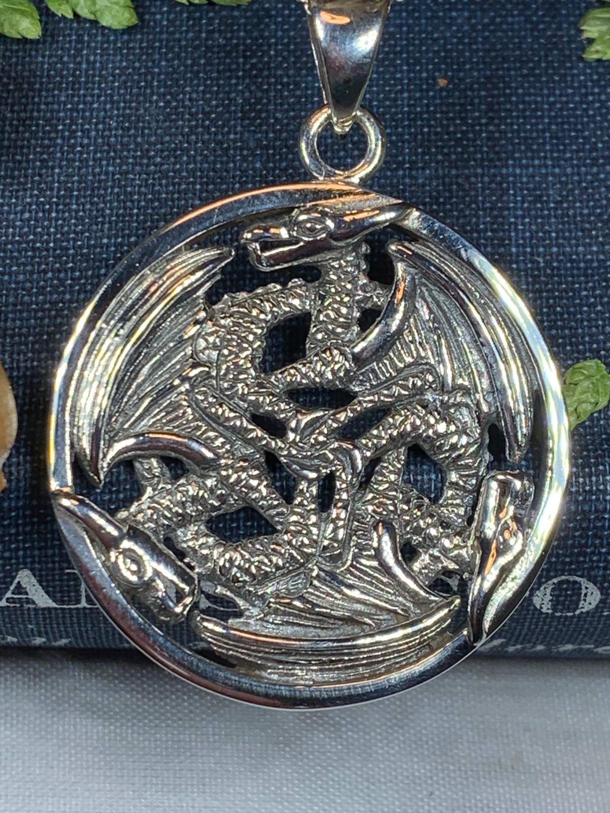Aragon Dragon Necklace — view 3
