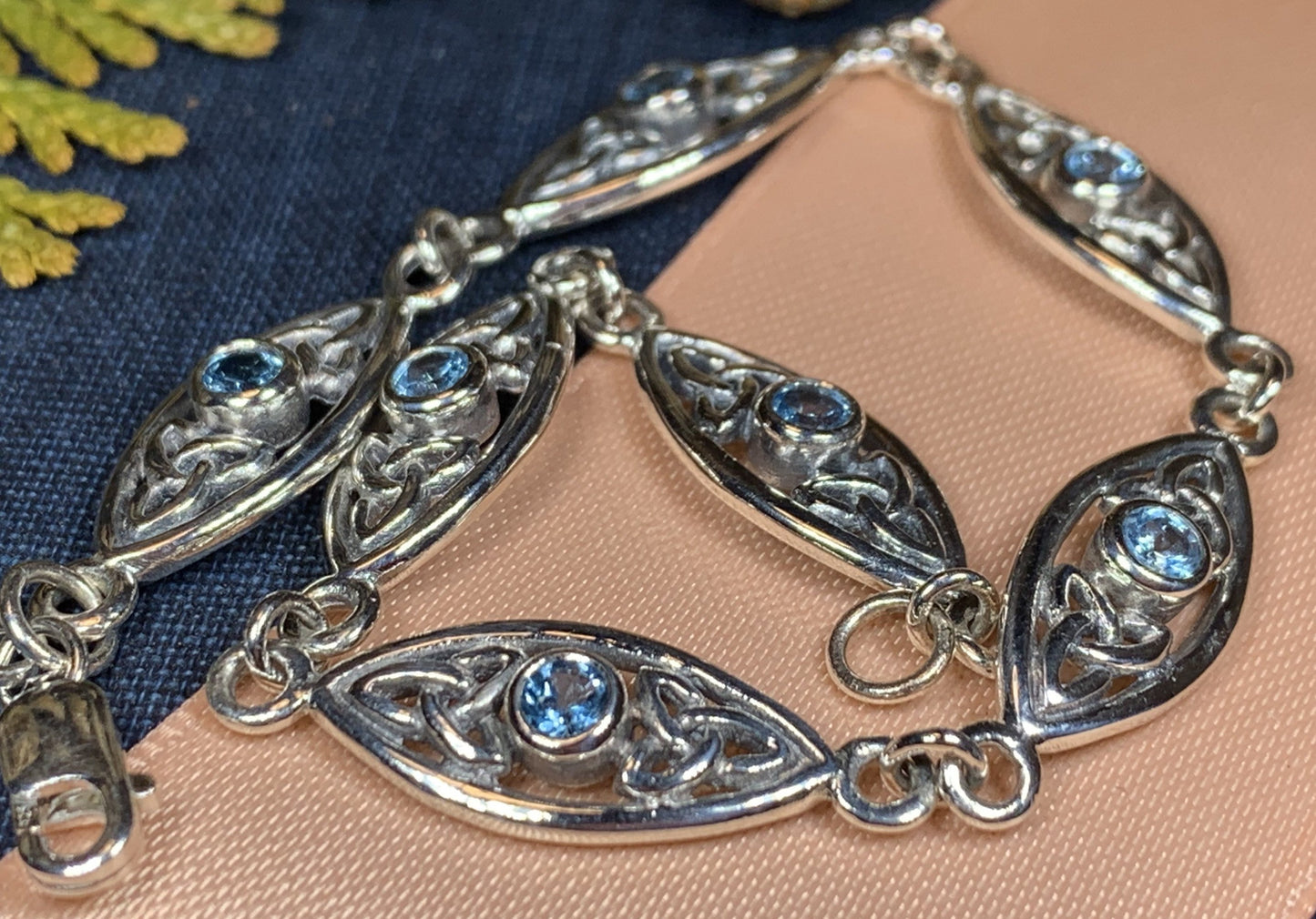 Rosalea Trinity Knot Bracelet — view 6