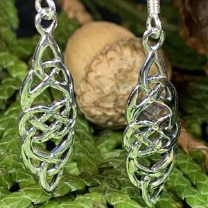 Celtic Knot Earrings, Celtic Jewelry, Irish Jewelry, Scotland Jewelry, Wiccan Jewelry, Pagan Jewelry, Bridal Jewelry, Anniversary Gift