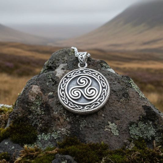 Ancient Spirit Celtic Spiral Necklace 04