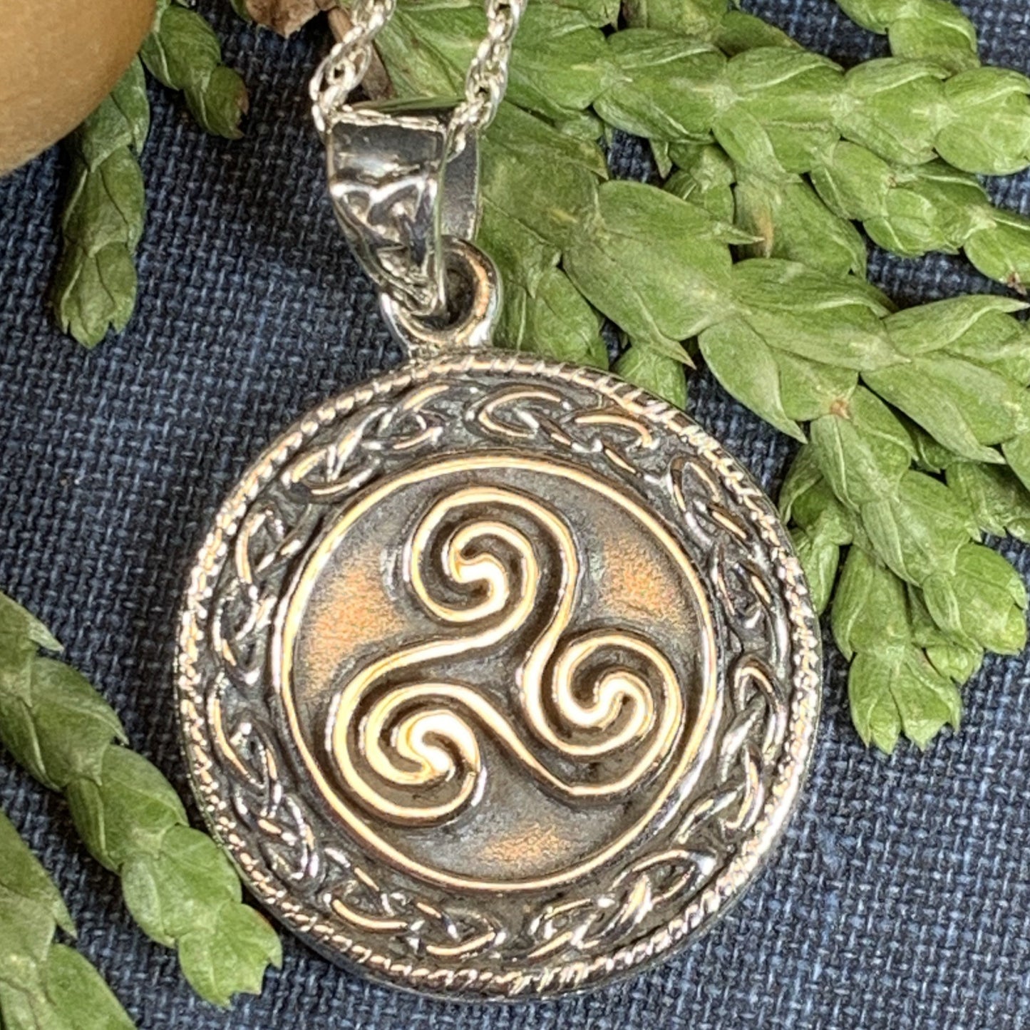 Ancient Spirit Celtic Spiral Necklace 03
