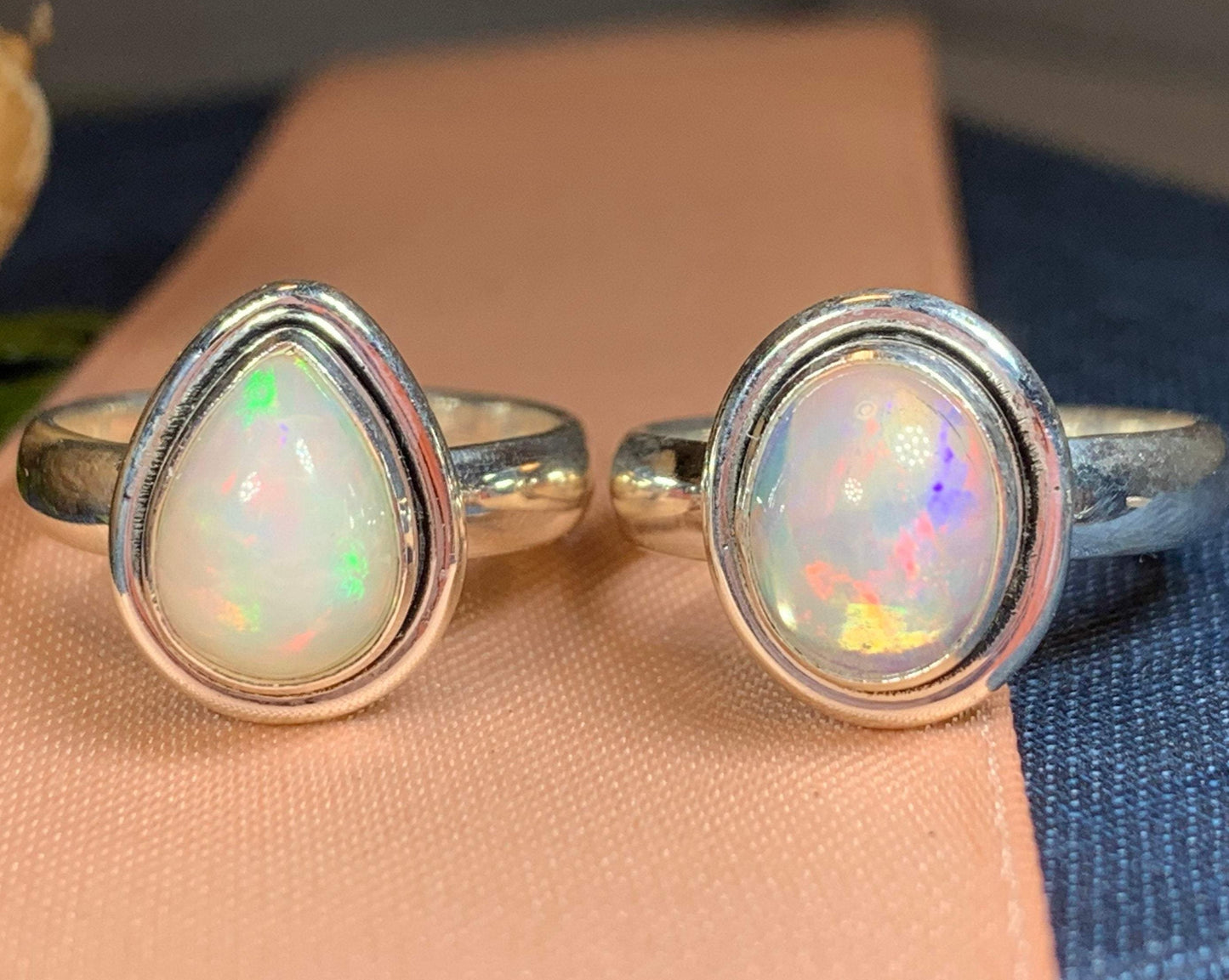 Highland Sunset Ring, Celtic Jewelry, Opal Ring, Gemstone Jewelry, Scotland Ring, Wiccan Jewelry, Anniversary Gift, Opal Jewelry, Wife Gift
