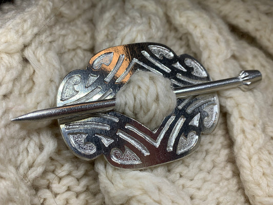 Celtic Scarf Ring, Scotland Jewelry, Irish Jewelry, Celtic Jewelry, Outlander Jewelry, Celtic Spiral Jewelry, Sister Gift, Scarf Slide