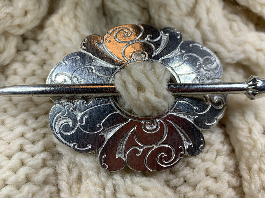 Celtic Scarf Ring, Scotland Jewelry, Irish Jewelry, Celtic Jewelry, Outlander Jewelry, Celtic Spiral Jewelry, Sister Gift, Scarf Slide