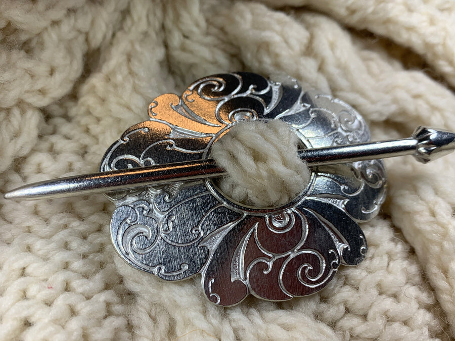 Celtic Scarf Ring, Scotland Jewelry, Irish Jewelry, Celtic Jewelry, Outlander Jewelry, Celtic Spiral Jewelry, Sister Gift, Scarf Slide