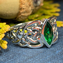 Load image into Gallery viewer, Celtic Knot Ring, Ireland Jewelry, Celtic Knot Ring, Irish Jewelry, Celtic Jewelry, Anniversary Gift, Wiccan Jewelry, Wife Gift, Mom Gift
