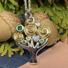 Load image into Gallery viewer, Tree of Life Necklace, Celtic Jewelry, Irish Jewelry, Nature Jewelry, Anniversary Gift, Norse Jewelry, Yoga Jewelry, Graduation Gift

