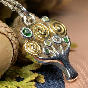 Tree of Life Necklace, Celtic Jewelry, Irish Jewelry, Nature Jewelry, Anniversary Gift, Norse Jewelry, Yoga Jewelry, Graduation Gift