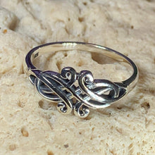 Load image into Gallery viewer, Celtic Knot Ring, Celtic Jewelry, Irish Jewelry, Celtic Knot Jewelry, Irish Ring, Infinity Ring, Anniversary Gift, Promise Ring, Wiccan Ring
