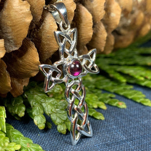 Celtic Cross Necklace, Cross Necklace, First Communion Gift, Anniversary Gift, Irish Cross Necklace, Religious Jewelry, Ireland Gift