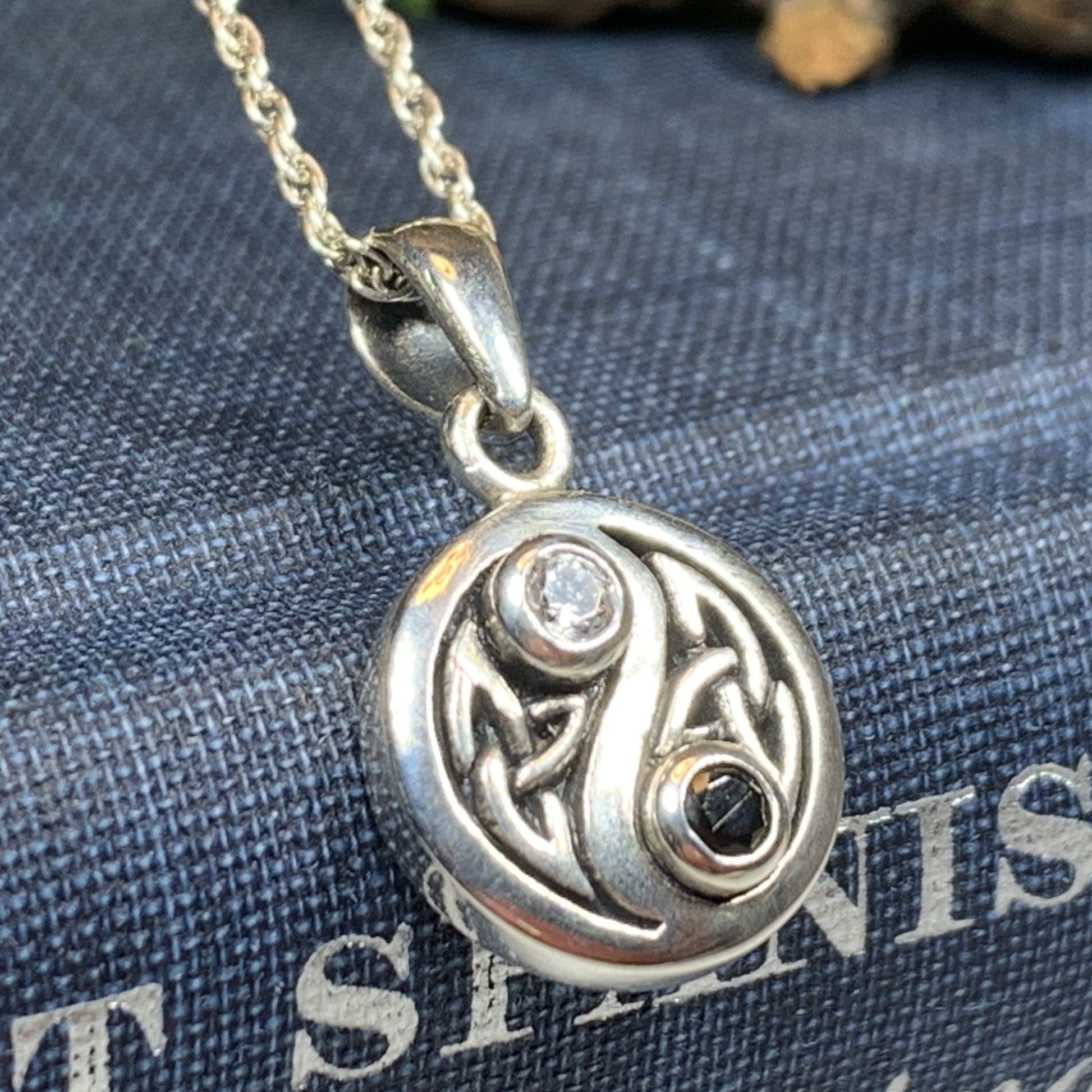 Celtic Yin Yang Necklace — view 8