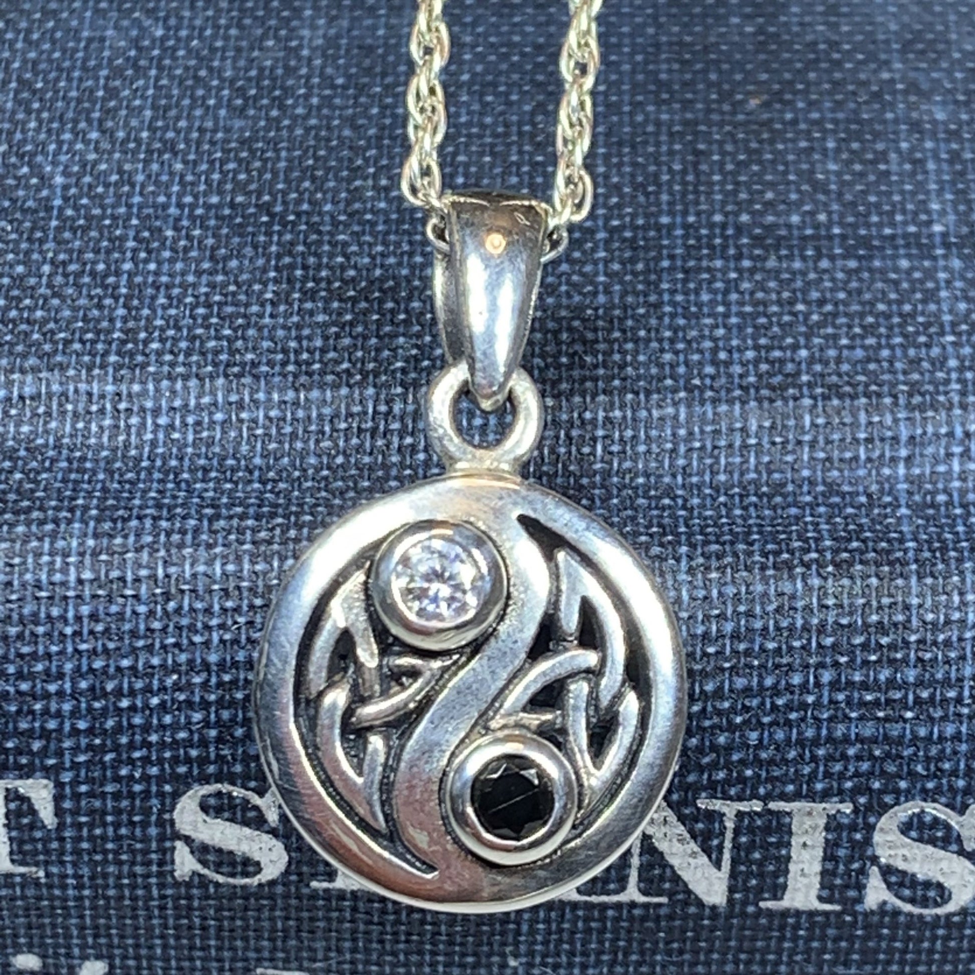 Celtic Yin Yang Necklace — view 3