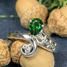 Load image into Gallery viewer, Trinity Knot Ring, Celtic Jewelry, Irish Jewelry, Celtic Knot Jewelry, Irish Ring, Irish Dance Gift, Anniversary Gift, Ireland Gift
