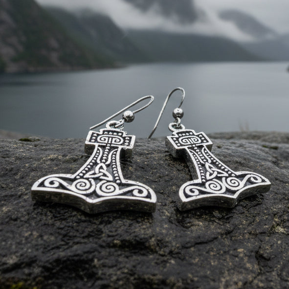Arvid Thor's Hammer Earrings 03