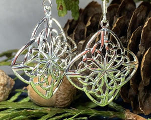 Celtic Knot Earrings, Celtic Jewelry, Irish Jewelry, Scotland Jewelry, Ireland Gift, Pagan Jewelry, Bridal Jewelry, Anniversary Gift