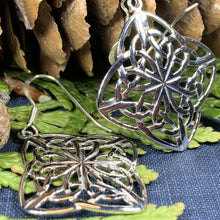 Load image into Gallery viewer, Celtic Knot Earrings, Celtic Jewelry, Irish Jewelry, Scotland Jewelry, Ireland Gift, Pagan Jewelry, Bridal Jewelry, Anniversary Gift
