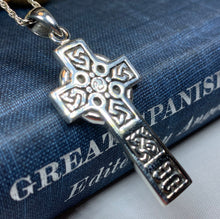 Load image into Gallery viewer, Ballinalee Celtic Cross Necklace 02
