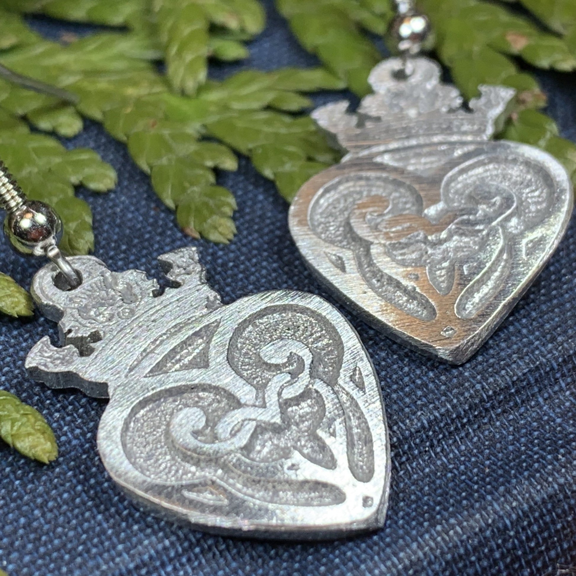 Royal Scottish Luckenbooth Earrings for Women — view 6