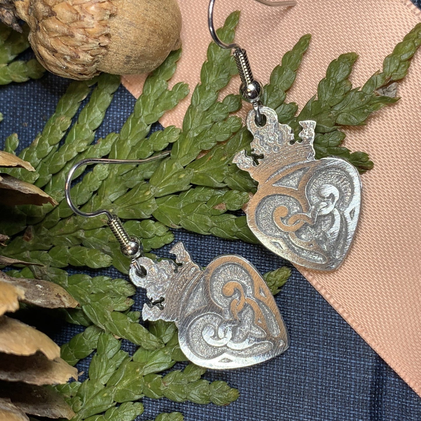 Royal Scottish Luckenbooth Earrings for Women — view 5