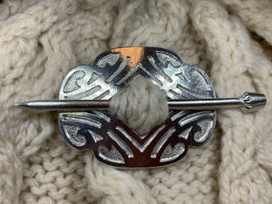 Celtic Scarf Ring, Scotland Jewelry, Irish Jewelry, Celtic Jewelry, Outlander Jewelry, Celtic Spiral Jewelry, Sister Gift, Scarf Slide