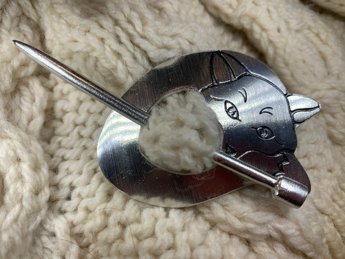 Cozy Fox Scarf Ring, Scotland Jewelry, Irish Jewelry, Celtic Jewelry, Outlander Jewelry, Celtic Spiral Jewelry, Sister Gift, Scarf Slide