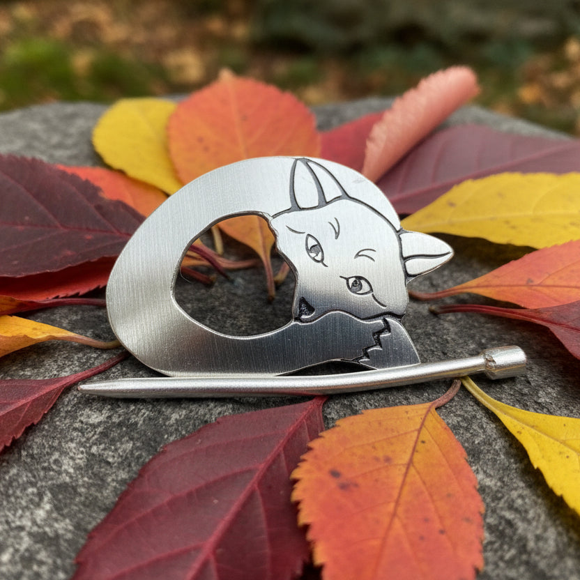 Cozy Fox Scarf Ring — view 3