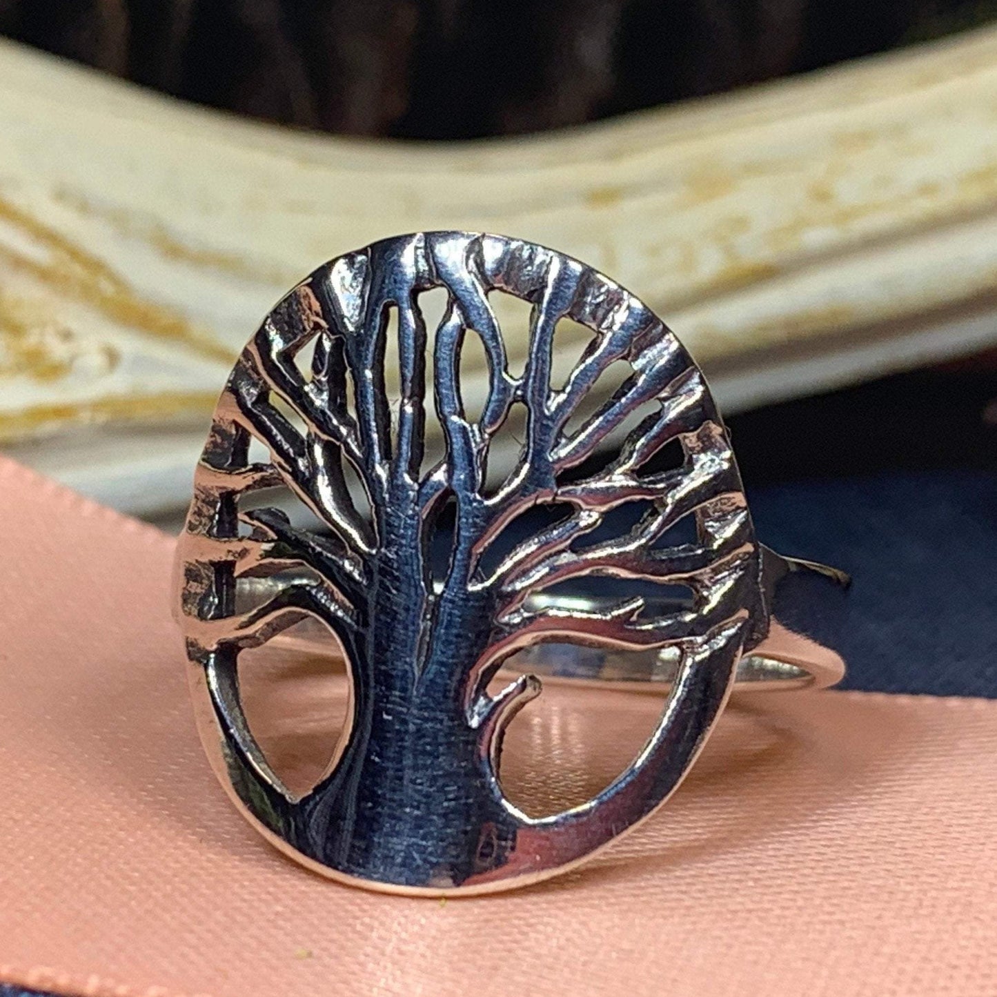 Tree of Life Ring, Celtic Jewelry, Irish Jewelry, Norse Jewelry, Irish Gift, Tree Ring, Anniversary Gift, Bridal Jewelry, Sweet 16 Gift