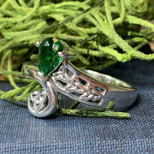 Load image into Gallery viewer, Trinity Knot Ring, Celtic Jewelry, Irish Jewelry, Celtic Knot Jewelry, Irish Ring, Irish Dance Gift, Anniversary Gift, Ireland Gift
