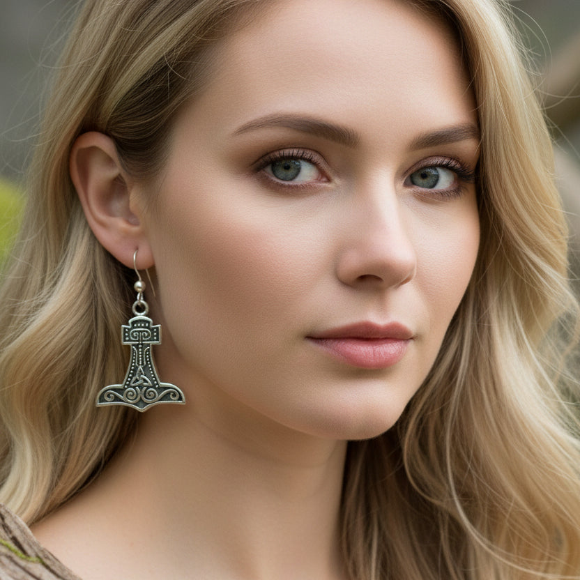 Arvid Thor's Hammer Earrings 02