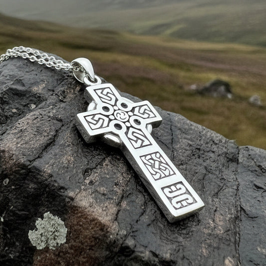Ballinalee Celtic Cross Necklace 06