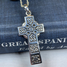Load image into Gallery viewer, Ballinalee Celtic Cross Necklace 06
