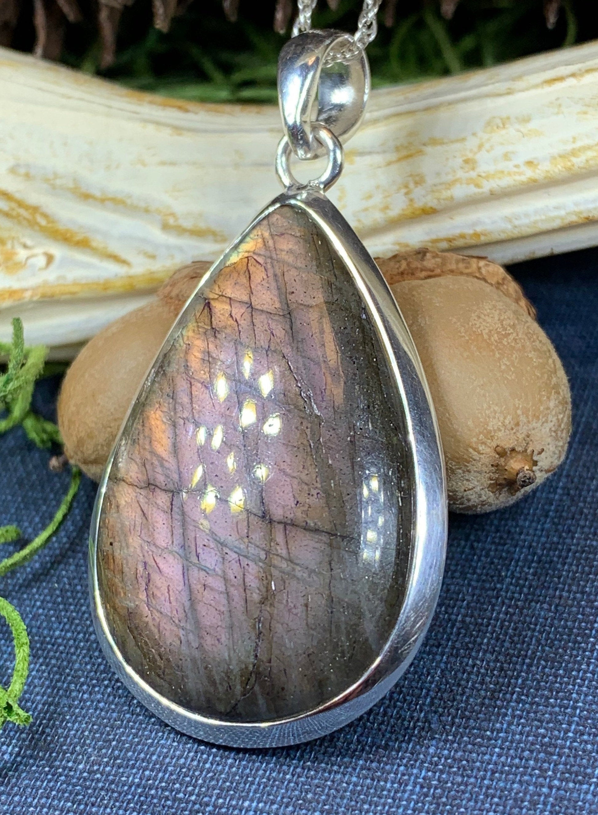 Celtic Night Necklace — view 6