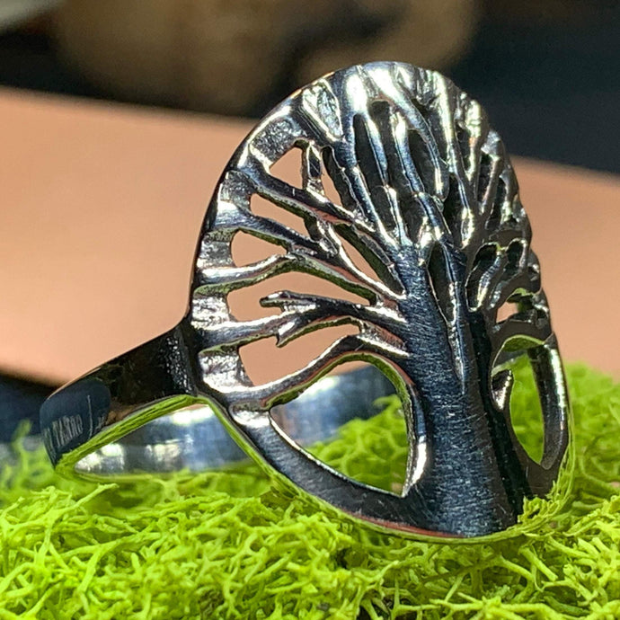Tree of Life Ring, Celtic Jewelry, Irish Jewelry, Norse Jewelry, Irish Gift, Tree Ring, Anniversary Gift, Bridal Jewelry, Sweet 16 Gift
