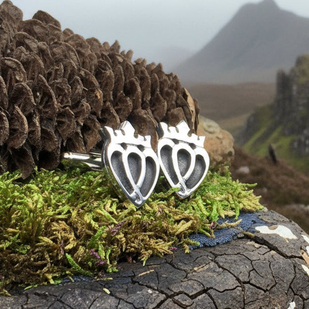 Luckenbooth Cuff Links, Scotland Jewelry, Celtic Jewelry, Scottish Jewelry, Bagpiper Gift, Groom Gift, Boyfriend Gift, Husband Gift