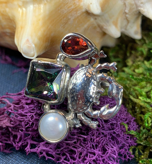 Purple Crab Ring — view 8