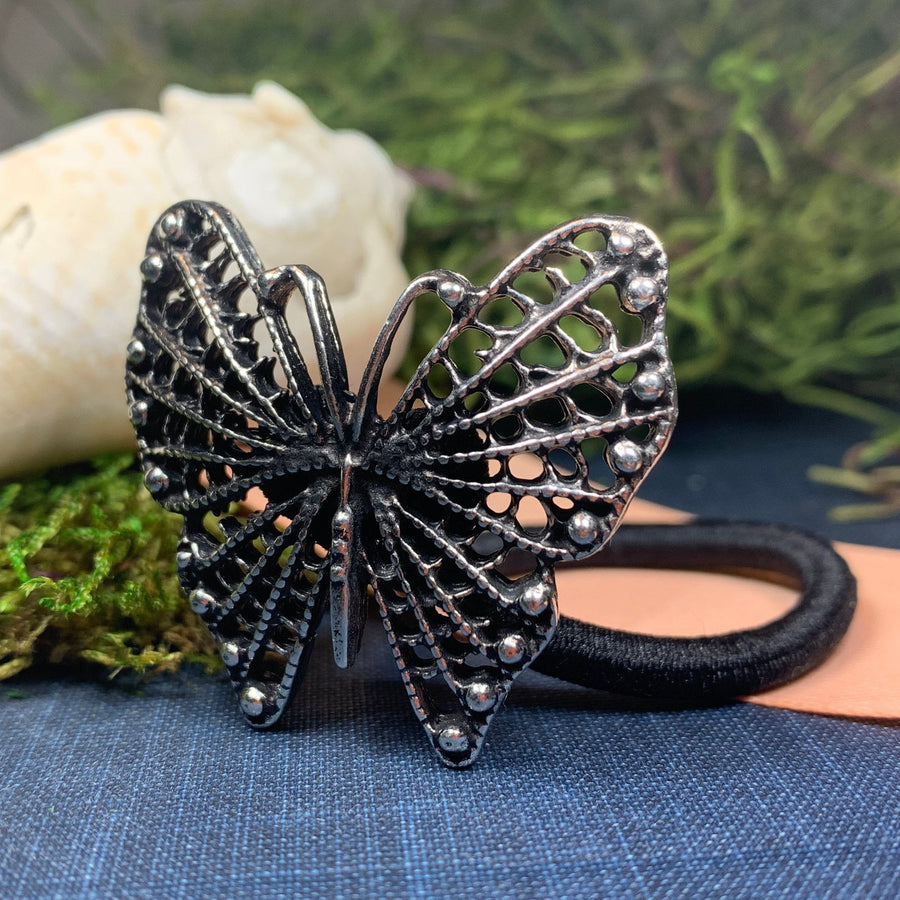 Tree of Life Ponytail Holder, Celtic Jewelry, Norse Jewelry, Celtic Hair Clip, Viking Jewelry, Graduation Gift, Retirement Gift, Mom Gift