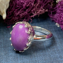 Load image into Gallery viewer, Celtic Spring Ring, Celtic Jewelry, Boho Jewelry, Goddess Jewelry, Silver Ring, Wiccan Jewelry, Anniversary Gift, Promise Ring, Wife Gift

