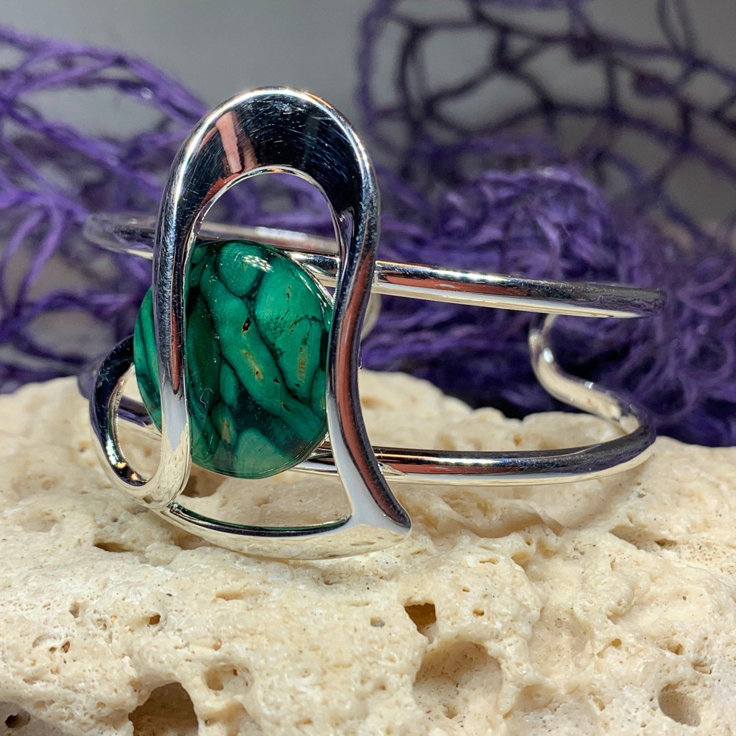 Heathergems Heart Scottish Bracelet - Handmade in Scotland — view 12