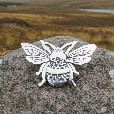 Bonny Bee Booch - Handmade in Scotland — view 5