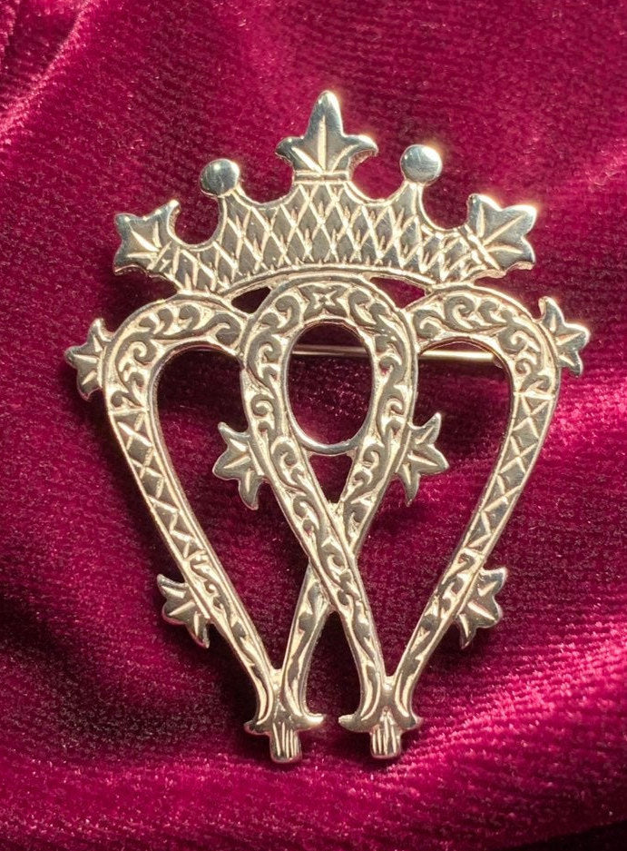 Lillianna Luckenbooth Brooch - Handmade in Scotland — view 6